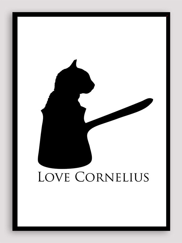 Love Cornelius the cat
