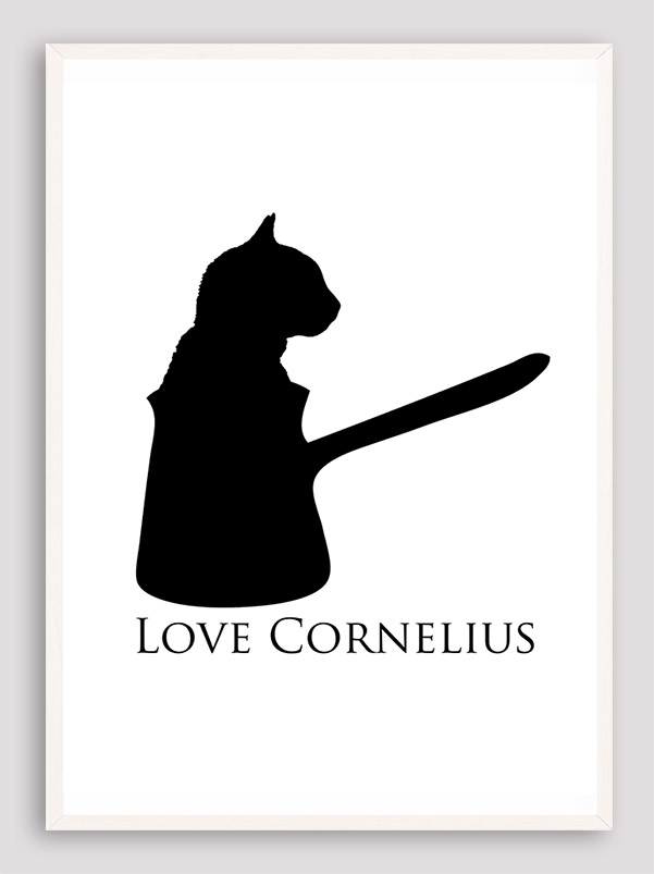 Love Cornelius the cat